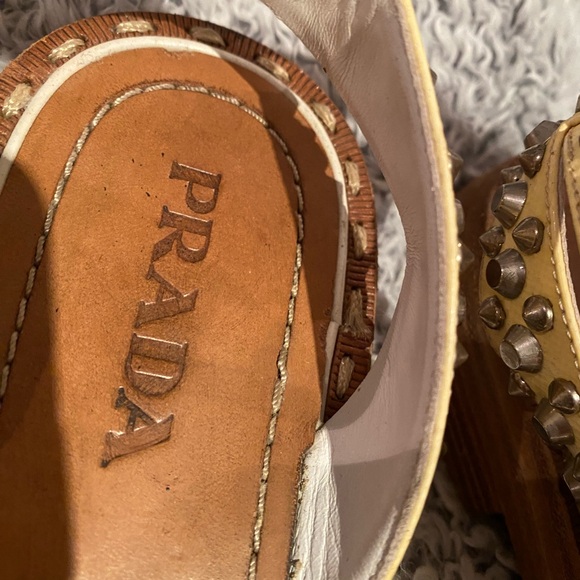 Prada sandals authentic size 7 - Picture 5 of 8